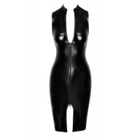 Платье Noir Handmade F337 Powerwetlook midi dress - 3XL