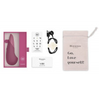 Мини-вибратор Womanizer Vibe Dusky Pink, 3 авторежима + 10 уровней интенсивности — Просмотреть изображение 7