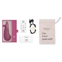 Мінівібратор Womanizer Vibe Dusky Pink, 3 авторежими + 10 рівнів інтенсивності — Просмотреть изображение 12