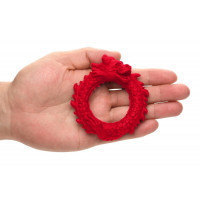 Эрекционное кольцо – дракон Creature Cocks Rise of the Dragon Silicone Penis Ring – Red, диаметр 4 см