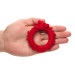 Ерекційне кільце – дракон Creature Cocks Rise of the Dragon Silicone Penis Ring – Red, діаметр 4 см
