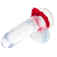 Ерекційне кільце – дракон Creature Cocks Rise of the Dragon Silicone Penis Ring – Red, діаметр 4 см — Просмотреть изображение 6