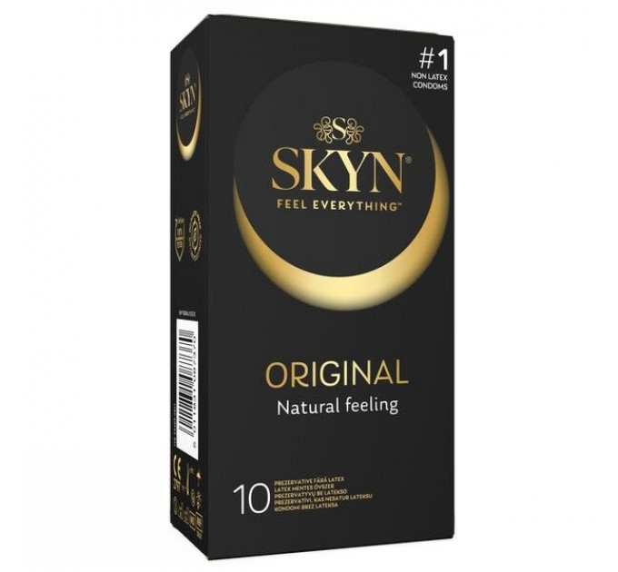 Безлатексные премиум-презервативы SKYN Original 10 шт