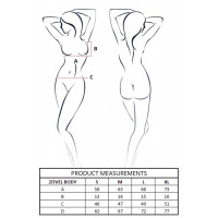 Боді Passion ZOVEL BODY light pink S — Переглянути зображення 10