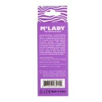 Вібромасажер M’Lady Mini Vibrating Wand Purple — Переглянути зображення 4