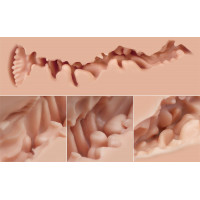 Мастурбатор Naked Factory TRISHA B TYPE, выраженные половые губы, вагина + анус, очень реалистичный — Просмотреть изображение 5