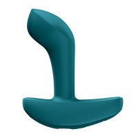 Анальная пробка Fun Factory Bootie Vibe Bottle Green — Просмотреть изображение 4