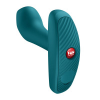 Анальная пробка Fun Factory Bootie Vibe Bottle Green — Просмотреть изображение 3