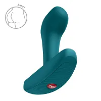 Анальна пробка з вібрацією Fun Factory Bootie Vibe Bottle Green, 12 режимів — Переглянути зображення 3