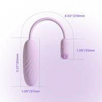 Віброяйце Svakom Plume Pastel Lilac — Переглянути зображення 6