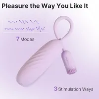 Віброяйце Svakom Plume Pastel Lilac — Переглянути зображення 18