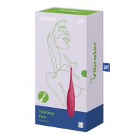 Вібратор для клітора Satisfyer Twirling Fun Poppy Red — Переглянути зображення 4