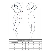 Боді Passion ZOVEL BODY light pink XL — Переглянути зображення 10