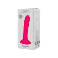 Дилдо з присоскою Adrien Lastic Hitsens 4 Pink, відмінно для страпона, діаметр 3,7см, довжина 17,8см — Переглянути зображення 10