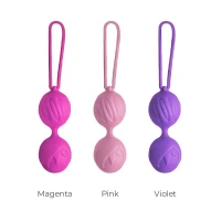 Вагінальні кульки Adrien Lastic Geisha Lastic Balls Mini Pink (S), діаметр 3,4 см, маса 85 г — Переглянути зображення 4