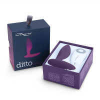 Анальная смарт-вибропробка We-Vibe Ditto Purple с пультом ДУ — Просмотреть изображение 10