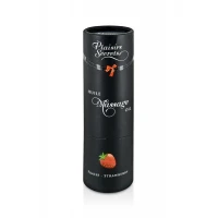 Масажна олія Plaisirs Secrets Strawberry (59 мл) з афродизіаками, їстівна, подарункове паковання — Просмотреть изображение 3