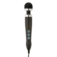 Вібромасажер DOXY Die Cast 3 Disco Black, дуже потужний, живлення 220В, металевий корпус — Переглянути зображення 1