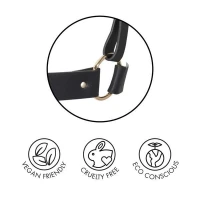 Портупея Bijoux Indiscrets MAZE — H Harness Black — Переглянути зображення 5