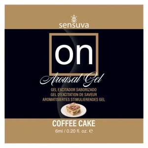 Пробник збудливого гелю Sensuva - ON for Her Arousal Gel Coffee Cake (4 мл)