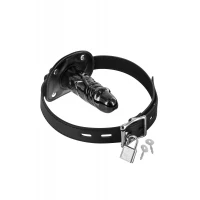 Кляп з великим фаллоімітатором Fetish Tentation Penis Gag T2 — Переглянути зображення 1