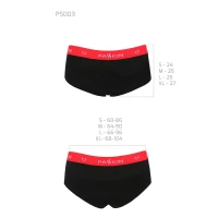 Трусики-шортики Passion PS003 PANTIES L, black — Переглянути зображення 6