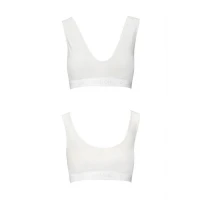Спортивний топ з еластичної бавовни Passion PS005 TOP S, white — Переглянути зображення 5
