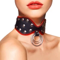 Нашийник з натуральної шкіри Art of Sex -  Collar Butterfly — Переглянути зображення 1