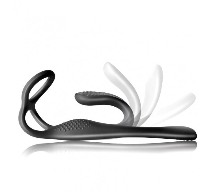 Універсальний вібратор з ерекційним кільцем Rocks Off The-Vibe, пульт ДК