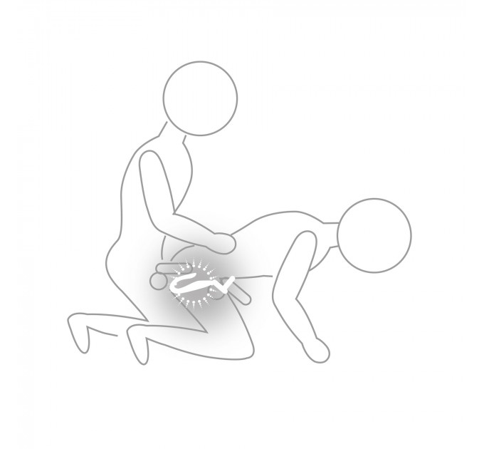 Універсальний вібратор з ерекційним кільцем Rocks Off The-Vibe, пульт ДК