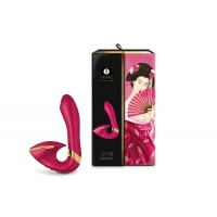 Вагінально-кліторальний вібратор Shunga Soyo Raspberry — Переглянути зображення 6