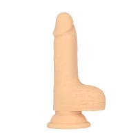 Фалоімітатор-пульсатор Naked Addiction 6.5″ Thrusting Dong With Remote, рухи вперед-назад, пульт ДК — Просмотреть изображение 1