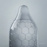 Презервативи LELO HEX Condoms Original 3 Pack, тонкі та суперміцні — Переглянути зображення 2