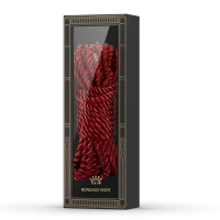 Розкішна мотузка для Шибарі Zalo Bondage Rope Red — Переглянути зображення 2