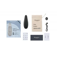 Вакуумний кліторальний стимулятор Womanizer Classic 2 - Black, 10 режимів, функція Afterglow — Переглянути зображення 6