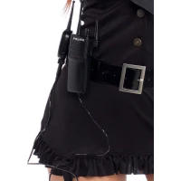 Еротичний костюм поліціянтки Leg Avenue Dirty Cop M/L, 6 предметів — Переглянути зображення 5