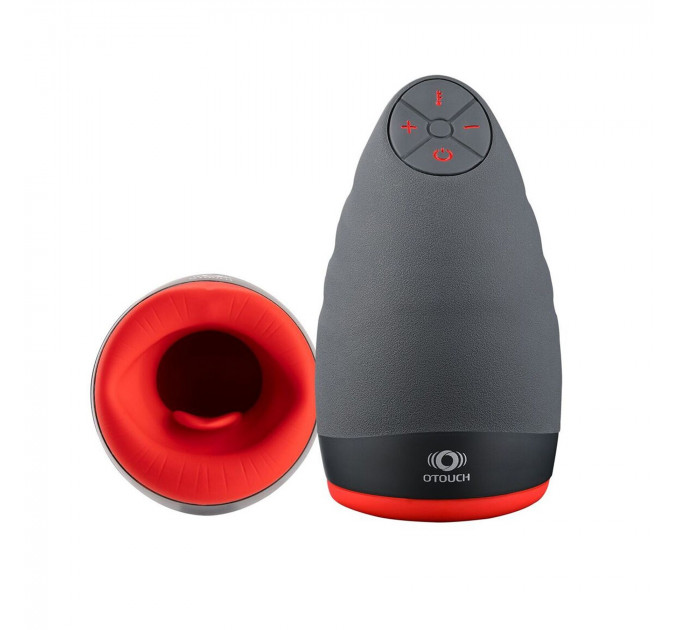 Преміальний мастурбатор Otouch CHIVEN 2, вібрувальний язичок, 6 режимів роботи, підігрів