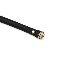 Маска на очі Liebe Seele Black Organosilicon Blindfold, екошкіра — Переглянути зображення 6