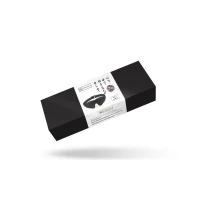 Маска на очі Liebe Seele Black Organosilicon Blindfold, екошкіра — Переглянути зображення 8