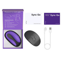 Смарт-вібратор для пар We-Vibe Sync GO Light Purple, тревел-кейс — Просмотреть изображение 7