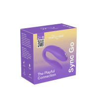 Смарт-вібратор для пар We-Vibe Sync GO Light Purple, тревел-кейс — Просмотреть изображение 10