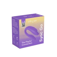 Смарт-вібратор для пар We-Vibe Sync GO Light Purple, тревел-кейс — Переглянути зображення 10