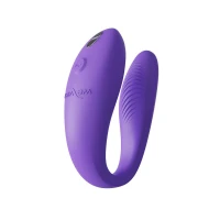 Смарт-вібратор для пар We-Vibe Sync GO Light Purple, тревел-кейс — Переглянути зображення 1