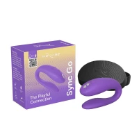 Смарт-вібратор для пар We-Vibe Sync GO Light Purple, тревел-кейс — Переглянути зображення 9