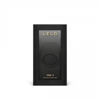 Ерекційне кільце з вібрацією LELO Tor 3 Black, керування зі смартфона — Переглянути зображення 5