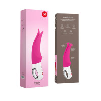 Вибратор для клитора Fun Factory VOLTA blackberry, гибкий двойной кончик — Просмотреть изображение 8