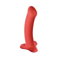 Фалоімітатор Fun Factory MAGNUM, помаранчевий, дуже гнучкий, довжина 18,3 см, діаметр 3,7 см — Переглянути зображення 3