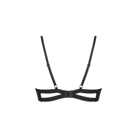 Бюстгальтер Obsessive Nutris bra, M/L, мереживо, м’які чашки, кісточки під грудьми — Переглянути зображення 4