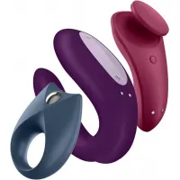 Набір Satisfyer Partner Box 3 (Double Joy, Sexy Secret + Royal One) — Переглянути зображення 1