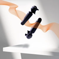Мастурбатор-вібромасажер Manwan MAN.WAND EVO Black Plum, чудово для пар, вібромінет — Переглянути зображення 6